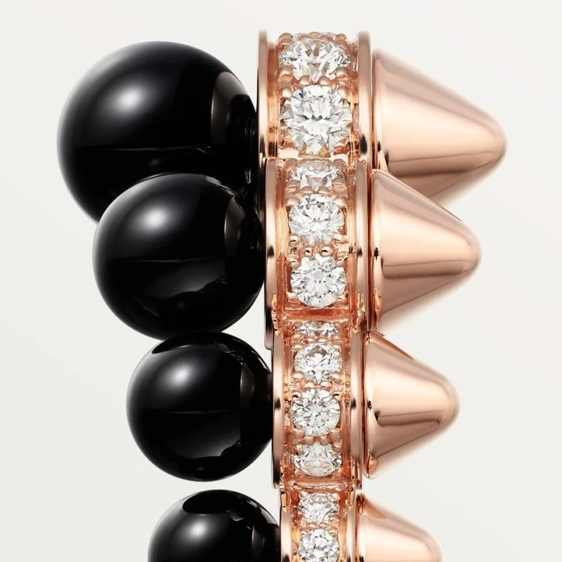 Cartier CLASH EXTRA LARGE ONYX RING (SIZE 49) N4793951 4