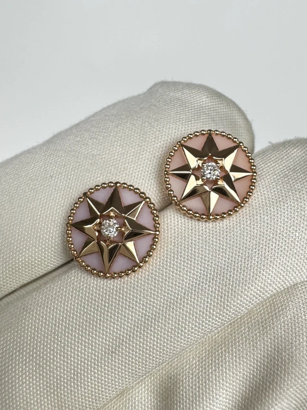 Dior ROSE DES VENTS EARRINGS JRDV95235 5