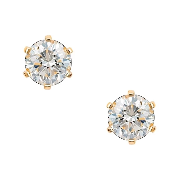 Earrings without a brand С БРИЛЛИАНТАМИ 1.02 СТ М/VVS2-1.05 CT L/VVS2 1.02 СТ М/VVS2-1.05 CT L/VVS2