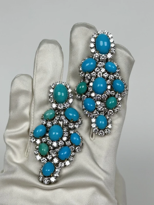 Bvlgari TURQUOISE & DIAMOND SET bvlg 4