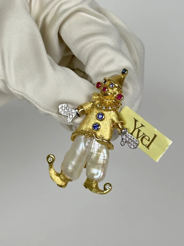 Yvel CLOWN BROOCH 111 3