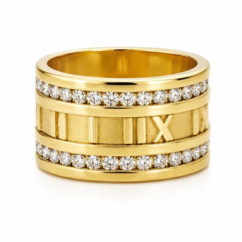 ATLAS DIAMONDS RING (SIZE 57)