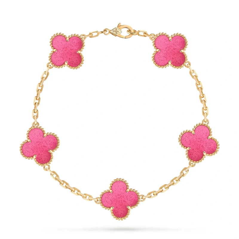 Vintage Alhambra bracelet, 5 motifs