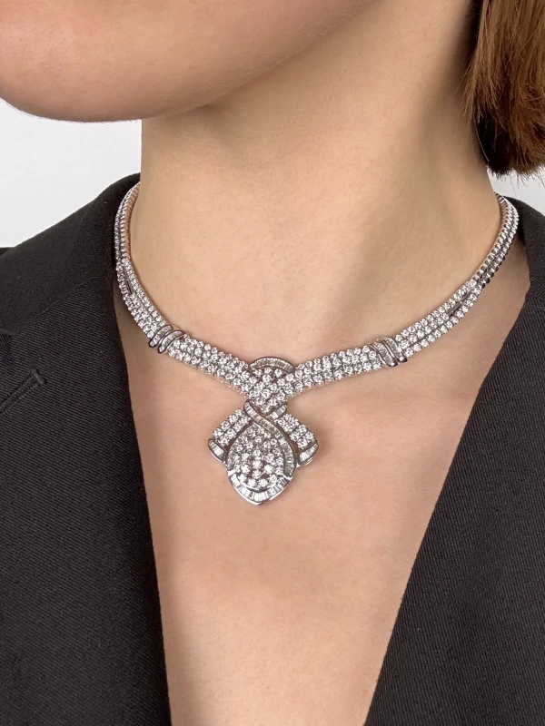 RalfDiamonds BAGUETTE & ROUND DIAMOND SET RFD749 2