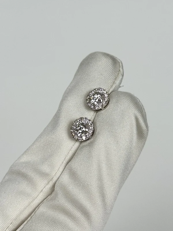 DeRosa DIAMOND EARRINGS 0.50-0.50 CT F/VVS-VS  (GIA) E4501238 3