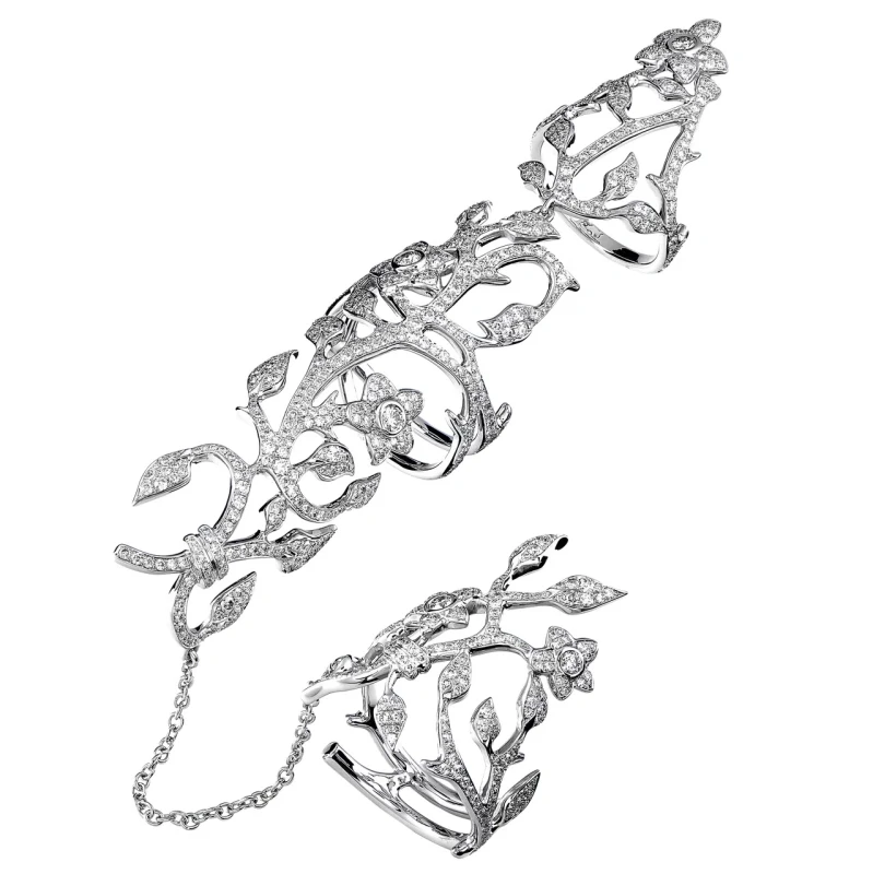 RalfDiamonds FLOWER DIAMOND 3.05 CT E-F/VVS-VS RING (SIZE 53-54) rd3.05 1