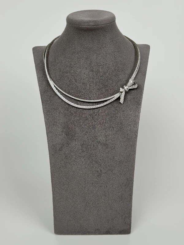 Graff Tilda’s Bow Diamond Necklace RGN710 3