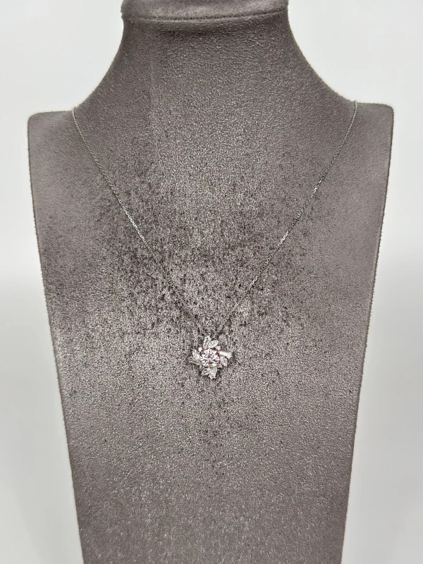 No name ROUND DIAMOND 2.04 CT FAINT PINK/VS2 PENDANT (GIA) NN2.04 CT FP/VS2 4