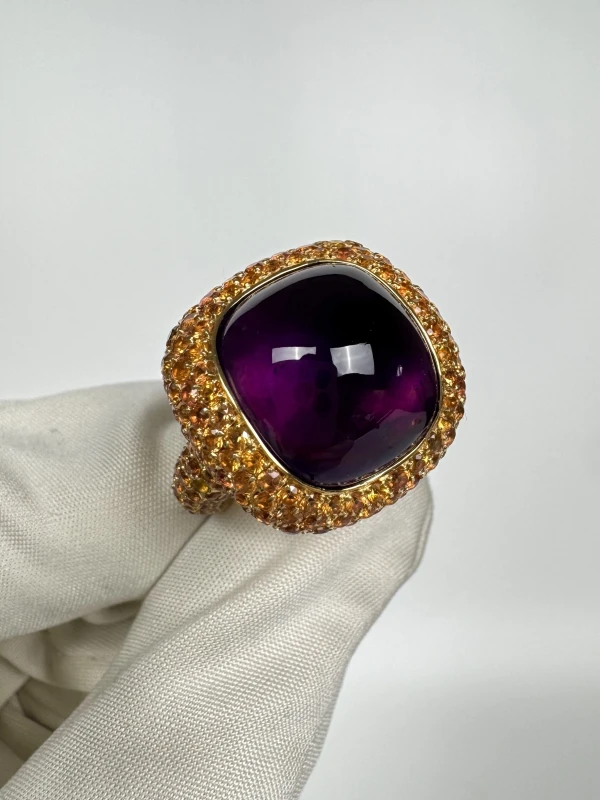 De Grisogono CABOCHON AMETHYST COCKTAIL SET GRSET7539 4