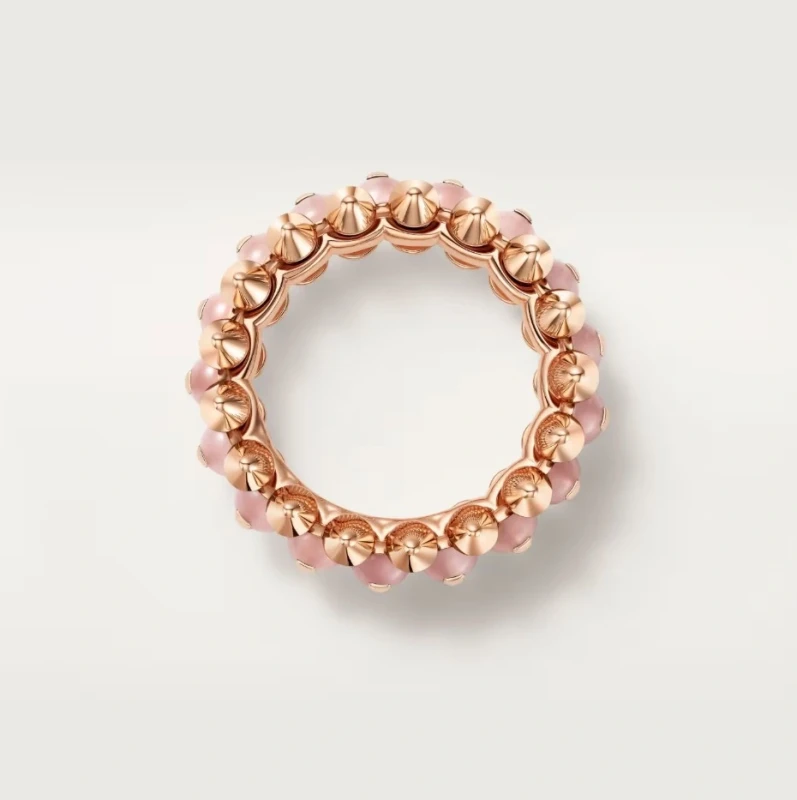 Cartier Clash de Cartier ring, pink chalcedony (SIZE 52) B4246552 2