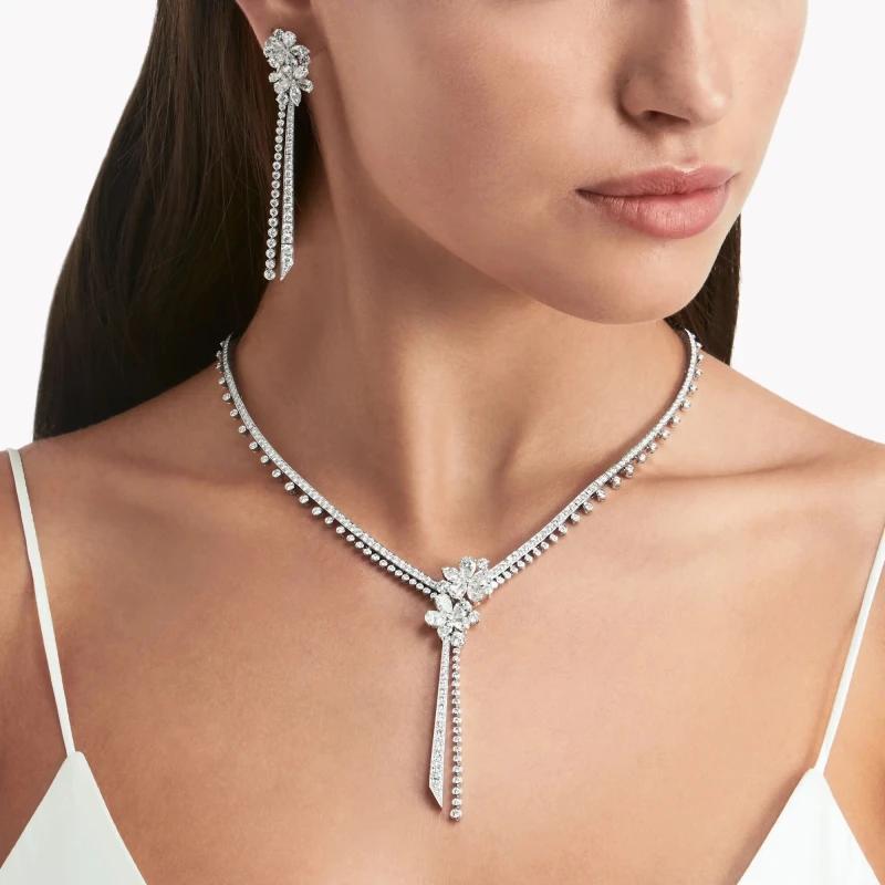 GRAFF Carissa Diamond Drop Necklace RGN651 2