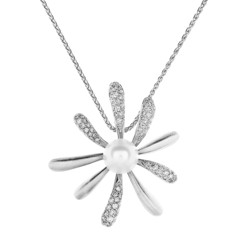 PEARL FLOWER PENDANT