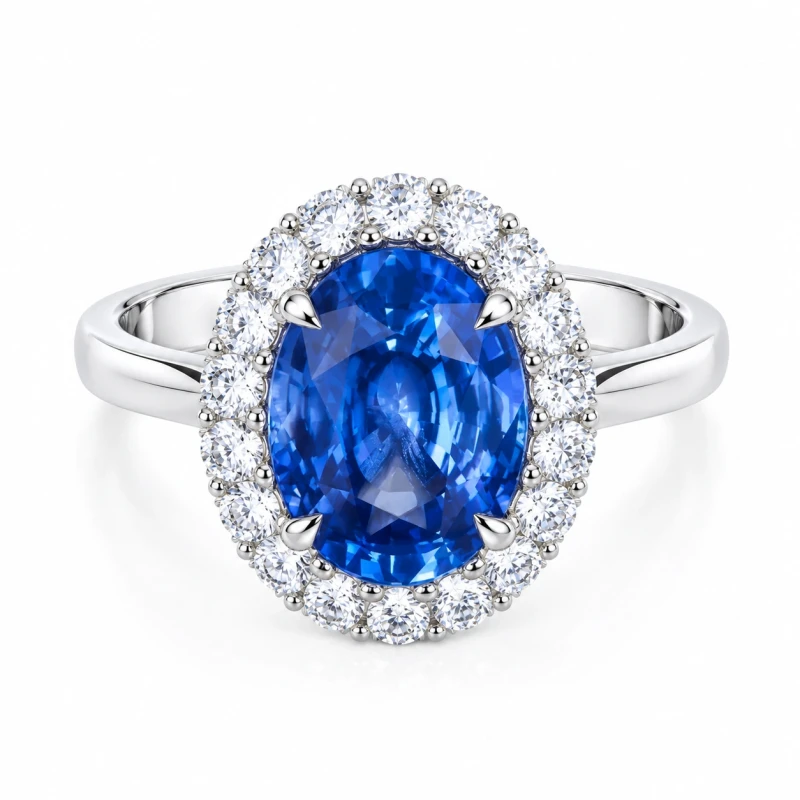 SAPPHIRE 10.14 CT RING (SIZE 53)