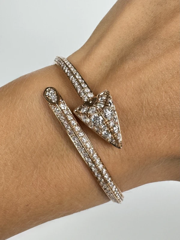 Earrings without a brand DIAMOND BRACELET (SIZE 16) NN4063 4