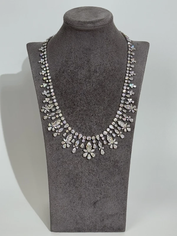 RalfDiamonds MARQUISE DIAMONDS NECKLACE RFD 65.27 CT 4
