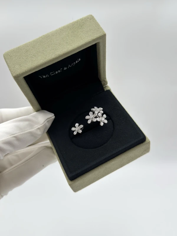 Van Cleef & Arpels SOCRATE BETWEEN THE FINGER RING (SIZE 49) VCARB14500 4