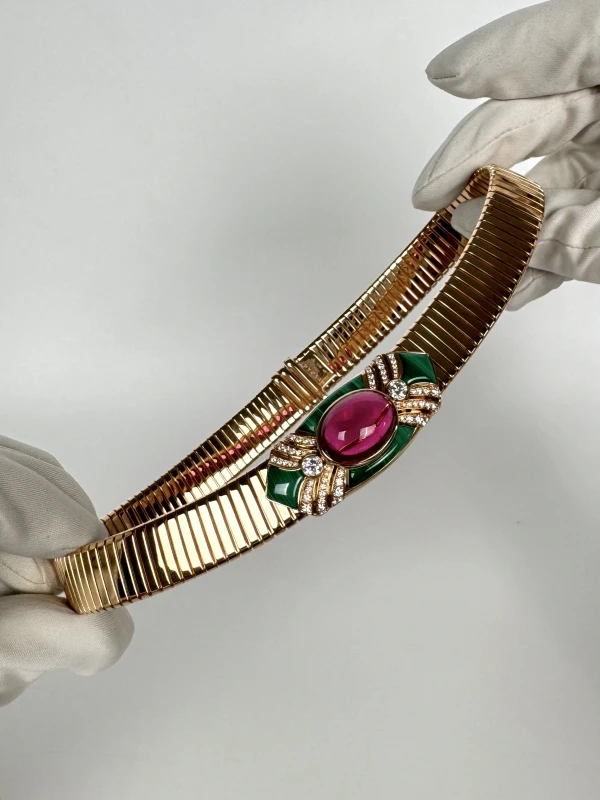 Bvlgari Tubogas Necklace 362109 4