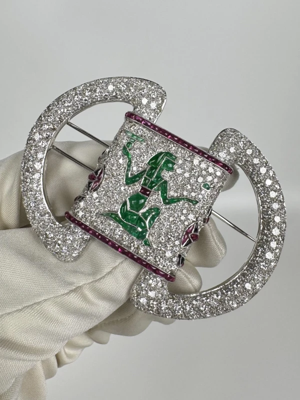 No name ART DECO BROOCH BR.ad 4