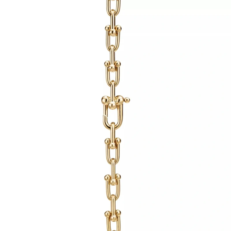 Tiffany & Co HardWear Small Link Necklace in Yellow Gold 38086758 3