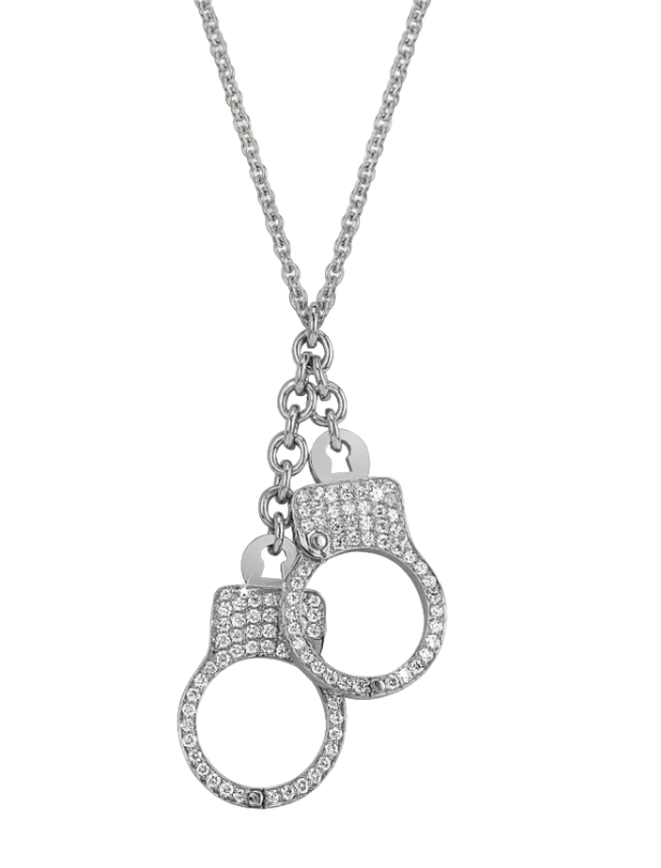 Love Lockdown Diamond Cuff Pendant