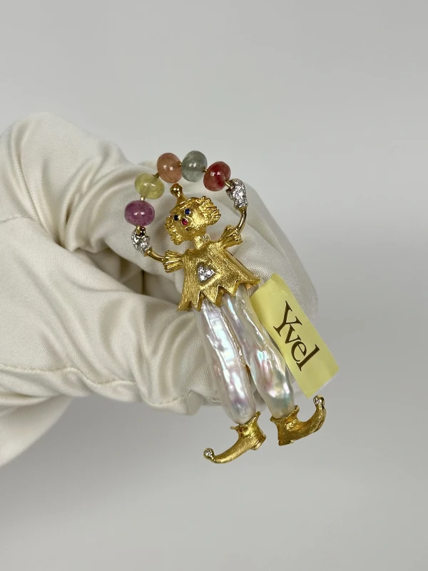 Yvel CLOWN BROOCH 111 3