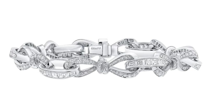 Graff Tilda's Bow Diamond Link Bracelet RGB717 1