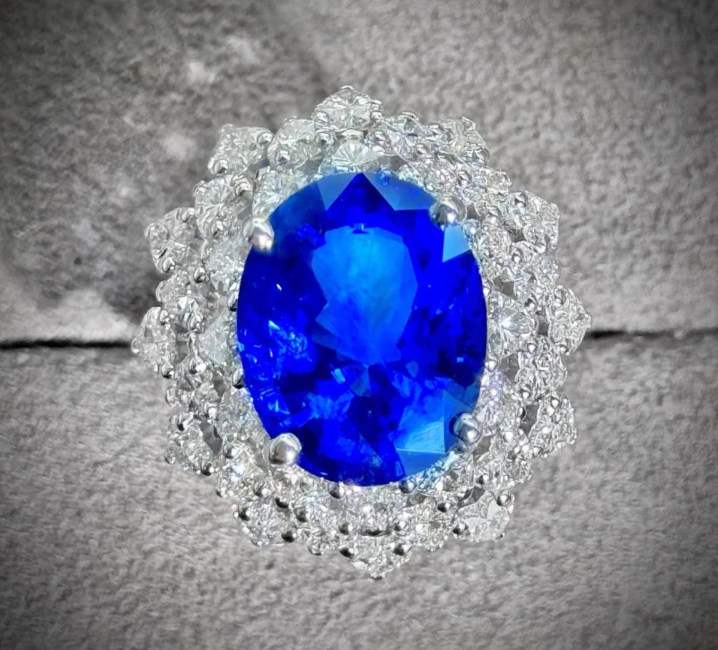 No name SAPPHIRE RING 10.07 CT sapphire ring 10.07 CT 5