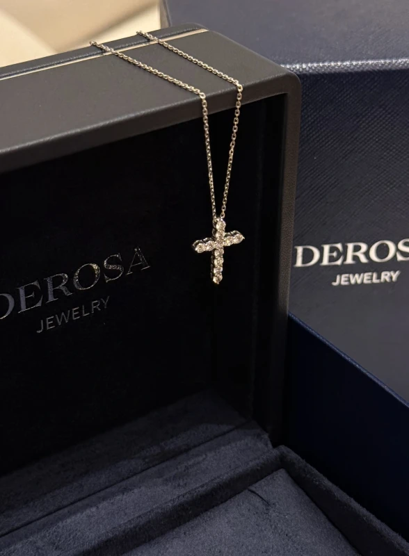 DeRosa DIAMOND CROSS 0.55 CT WHITE/VS C181054 4