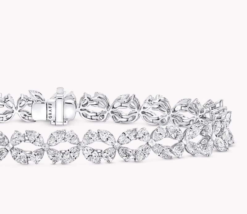 GRAFF Classic Butterfly Diamond Bracelet RGB615 2