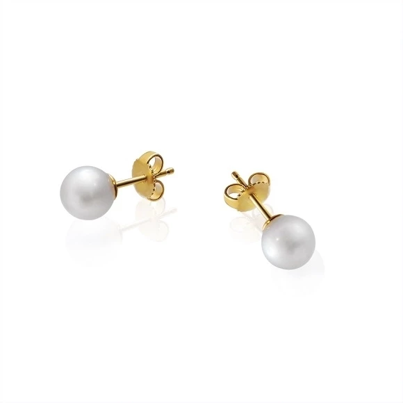 AKOYA CULTURED PEARL STUD EARRINGS