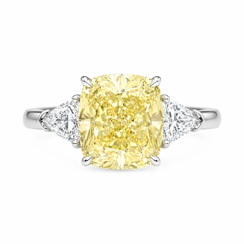 CUSHION DIAMOND 3.00 CT Y TO Z/SI1 RING (GIA) SIZE 57