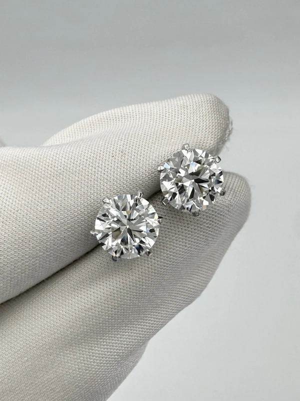 No name ROUND DIAMOND 1.50 - 1.50 CT EARRINGS (HRD) NN1.50-1.50H/VVS(HRD) 3