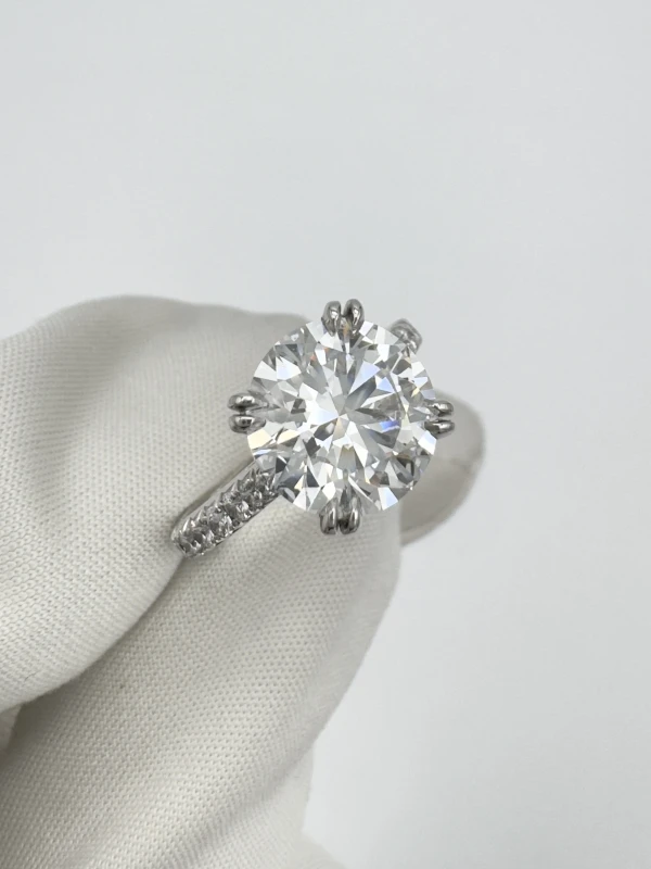 Harry Winston Brilliant Love Diamond Engagement Ring 3.05 ct F/VS1 EXEXEX (GIA) RGDPRD030BRL 4