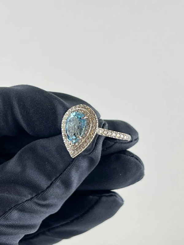 Tiffany & Co SOLESTE TANZANITE 1.25 CT RING (SIZE 52) T&CO1.25 4