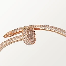 Cartier JUSTE UN CLOU BRACELET, ROSE GOLD, DIAMONDS (SIZE 17) CRN6702117 2