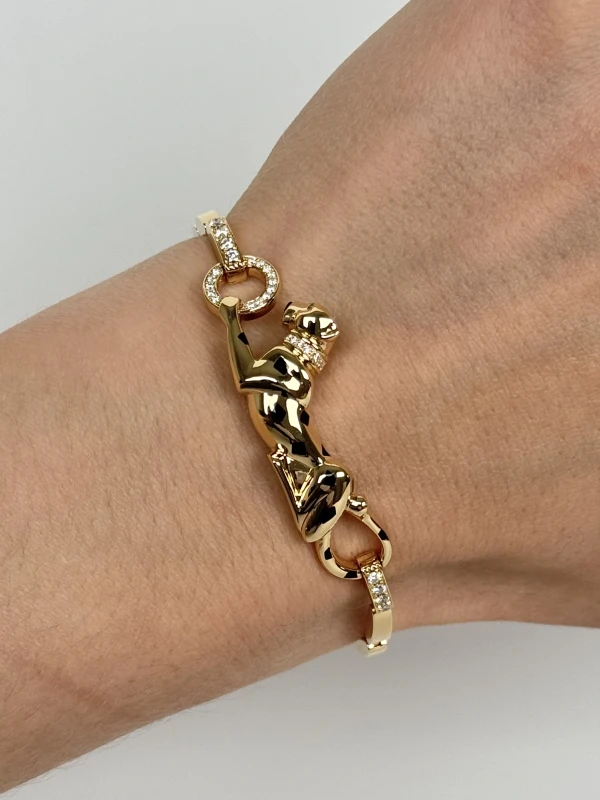 Cartier PANTHERE DE CARTIER BRACELET (SIZE 18) N6036700-18 5