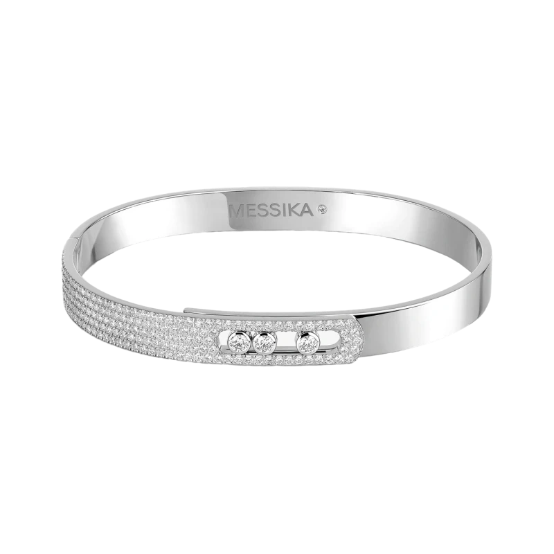 Move Noa Semi-Pavé Bangle (SIZE M)