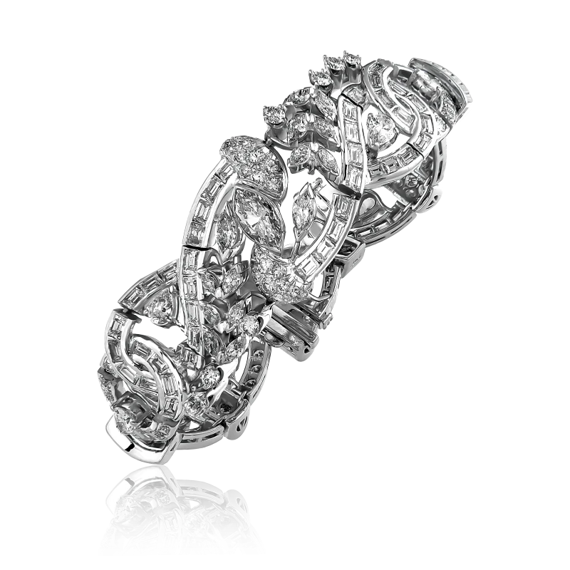 DIAMONDS 16.29 CT BRACELET (SIZE 16)