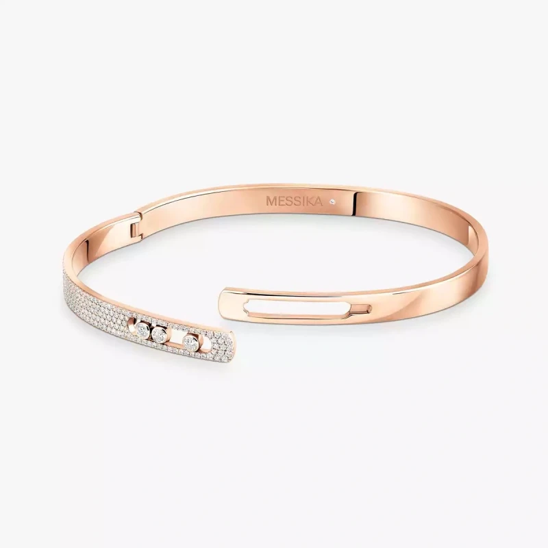 MESSIKA MOVE NOA BANGLE SM PAVÉ (SIZE M) 10093-PG 2