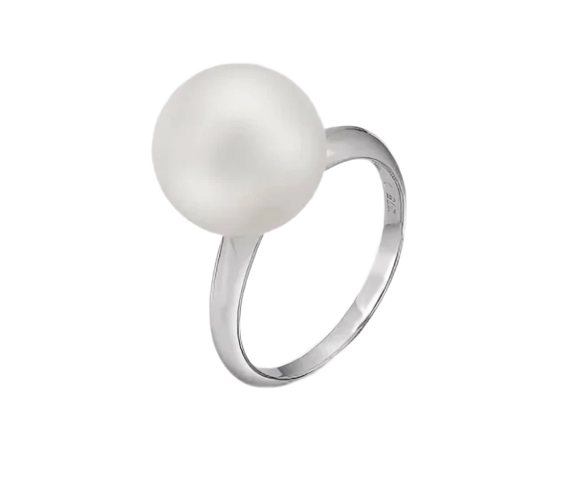 Schoeffel WHITE GOLD PEARL RING 170824