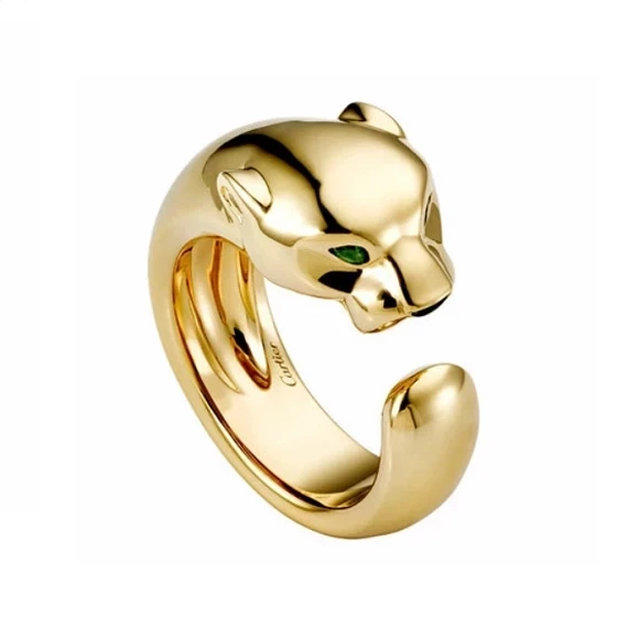 PANTHERE DE CARTIER RING, YELLOW GOLD