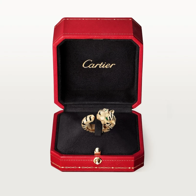 Cartier YELLOW GOLD PANTHERE DE CARTIER RING (SIZE 53) CRH4393153 2