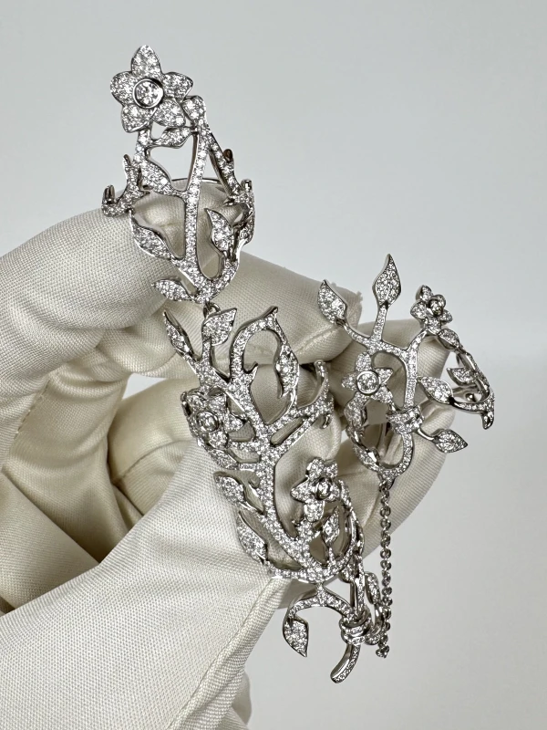 RalfDiamonds FLOWER DIAMOND 3.05 CT E-F/VVS-VS RING (SIZE 53-54) rd3.05 3