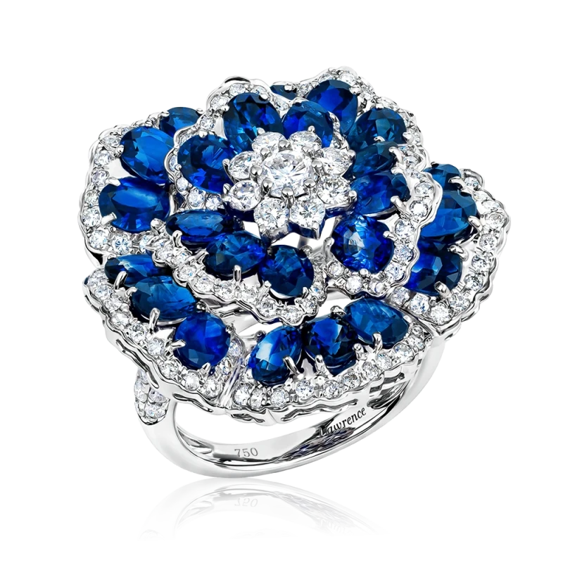 COCKTAIL SAPPHIRE RING (SIZE 53)