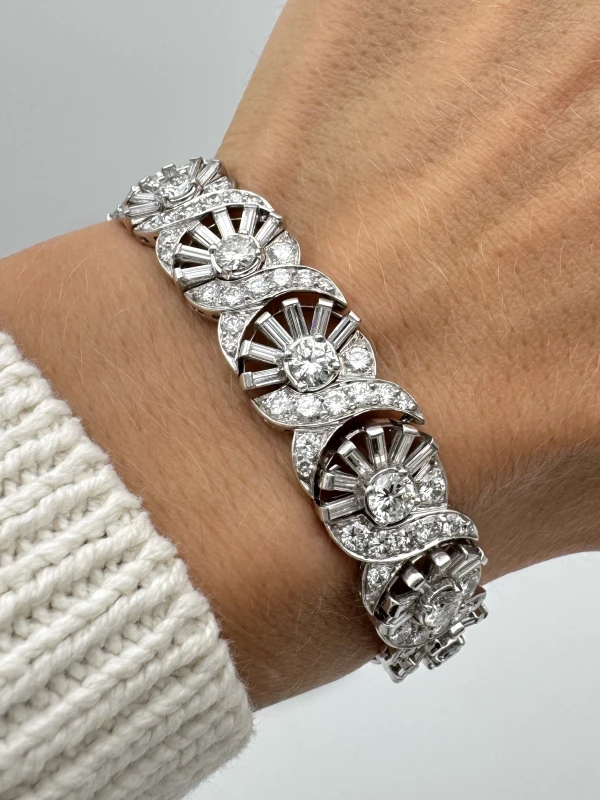 No name DIAMOND 16.01 CT BRACELET NN16.01CT 5
