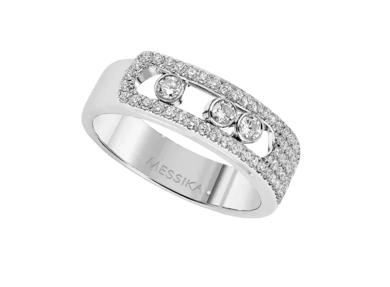 MESSIKA MOVE NOA PAVÉ White Gold Diamond Ring 06129-WG