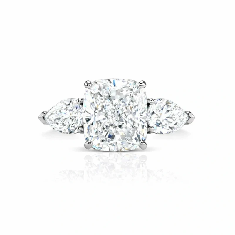 No name CUSHION DIAMOND 4.02 CT D/VS1 RING (GIA) nn4.02ctD/VS1 1
