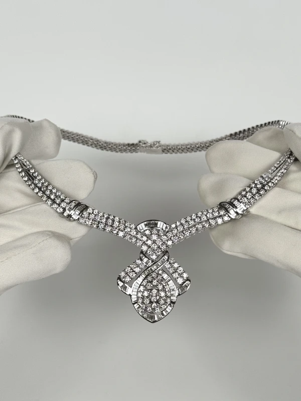 RalfDiamonds BAGUETTE & ROUND DIAMOND SET RFD749 5