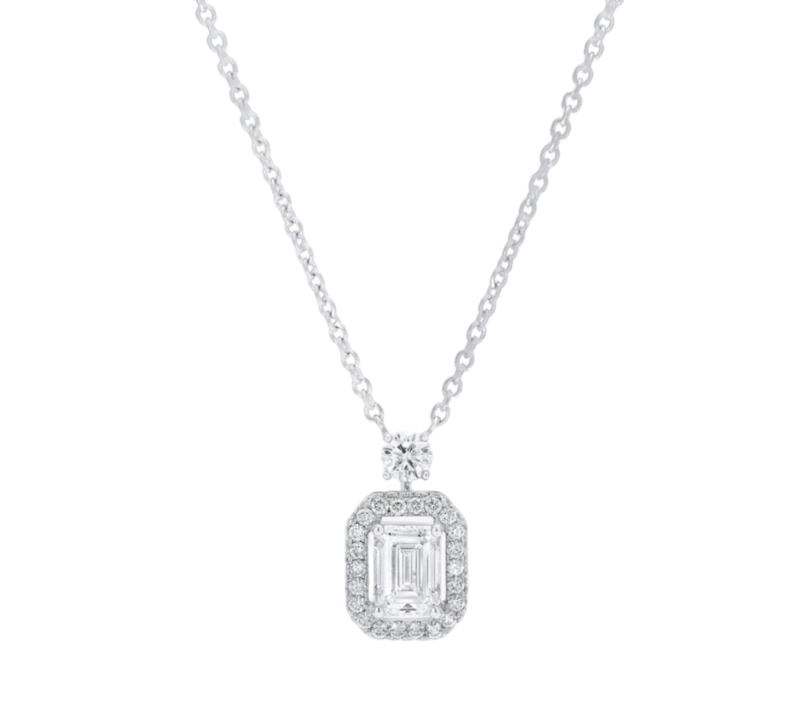 DIAMOND 3.10 CT F/SI1 PENDANT (GIA)