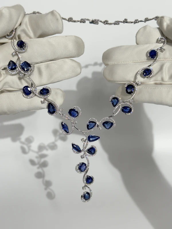 RalfDiamonds SAPPHIRE&DIAMONDS NECKLACE 13070161 4